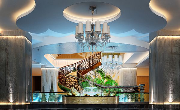 鄭州布達(dá)維嘉時尚主題酒店裝修設(shè)計(jì)2，金博大裝飾