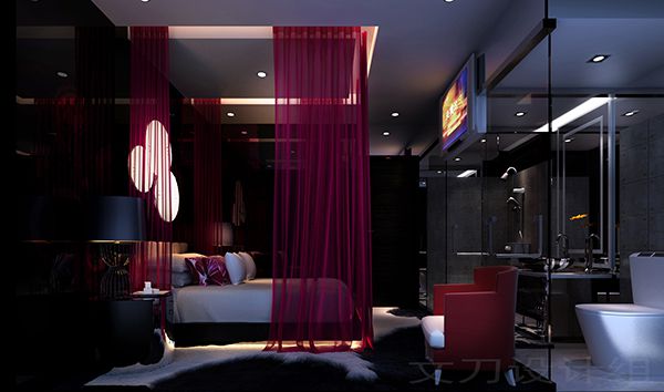 鄭州布達(dá)維嘉時尚主題酒店裝修設(shè)計(jì)9，金博大裝飾
