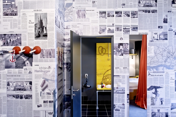 國外工業(yè)復古風酒店設(shè)計