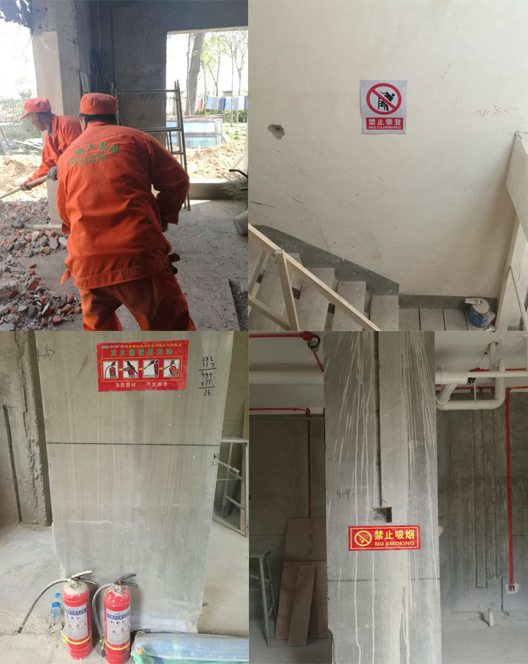 別墅裝修施工展示1