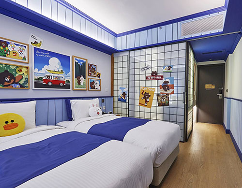 卡通主題酒店客房設計1
