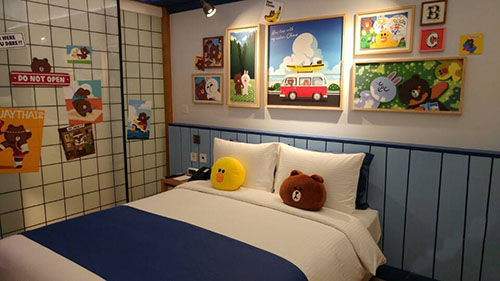 卡通主題酒店客房設計5