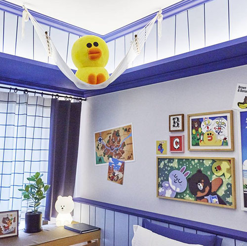 卡通主題酒店客房設計8