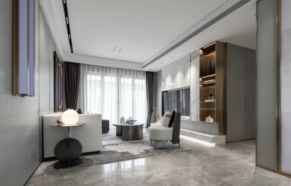 鄭州現(xiàn)代時尚精品酒店裝修設(shè)計公司案例(圖1)