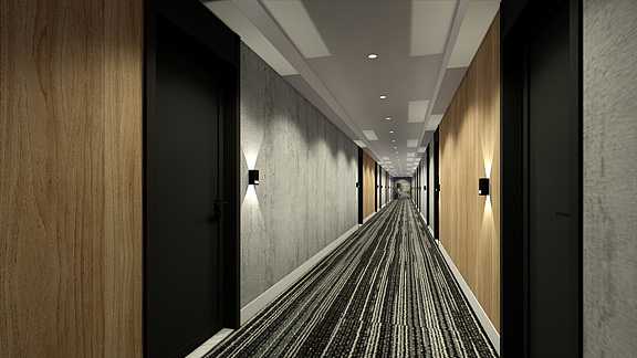 長沙綠地之窗主題酒店裝修設計公司案例(圖8)