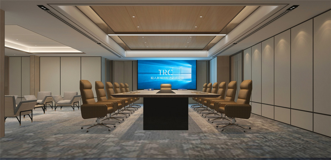 新鄉(xiāng)駝人新城國(guó)際四星級(jí)酒店裝修案例(圖15)