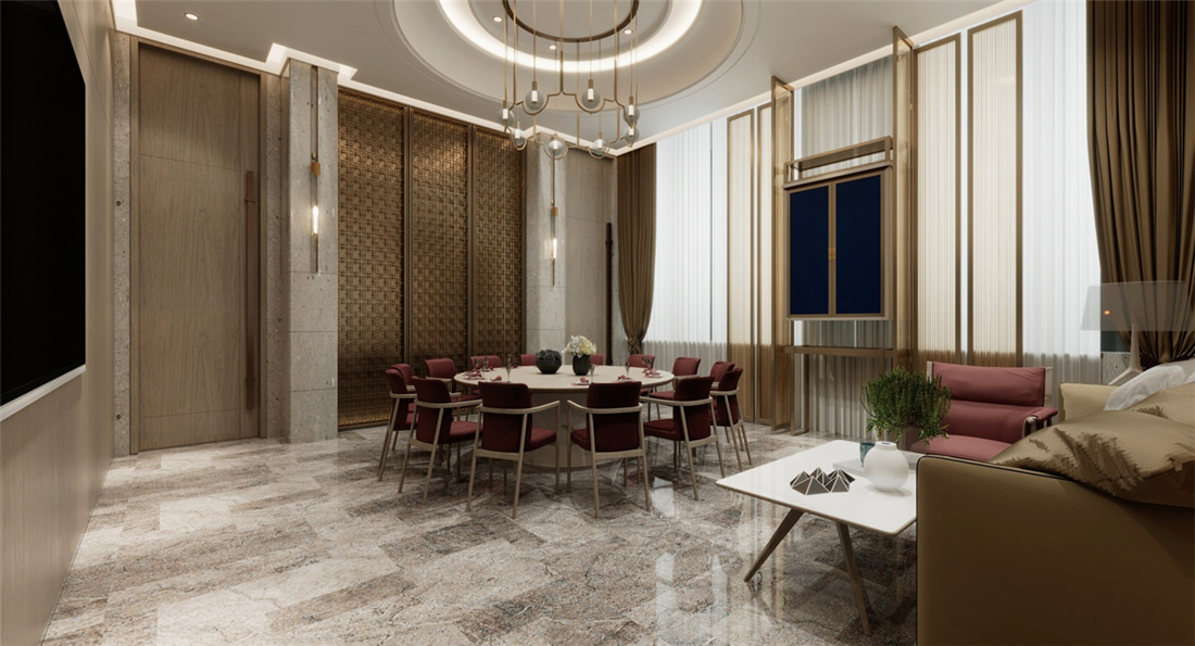 新鄉(xiāng)駝人新城國(guó)際四星級(jí)酒店裝修案例(圖14)