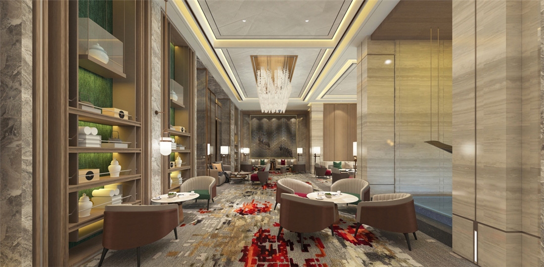 新鄉(xiāng)駝人新城國(guó)際四星級(jí)酒店裝修案例(圖4)