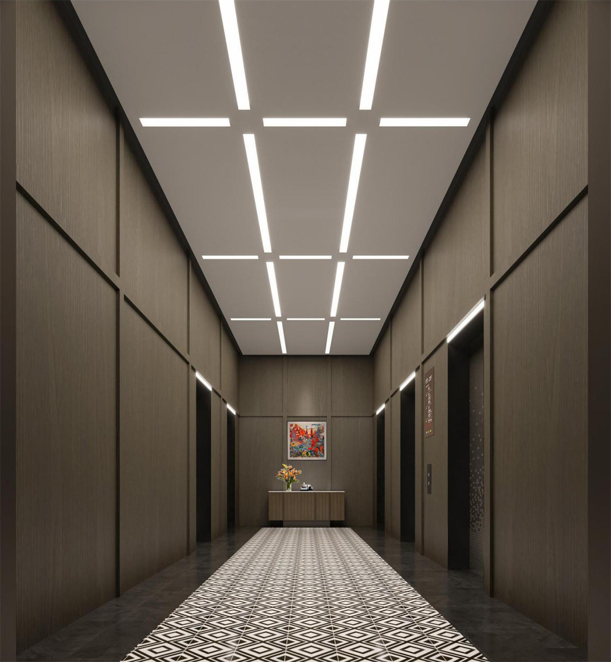 廣東佛山希爾頓歡朋四星級酒店裝修設(shè)計(jì)(圖4)