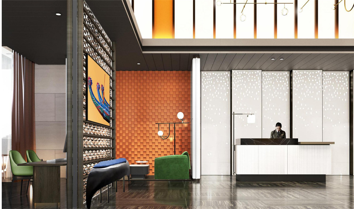 廣東佛山希爾頓歡朋四星級酒店裝修設(shè)計(jì)(圖3)