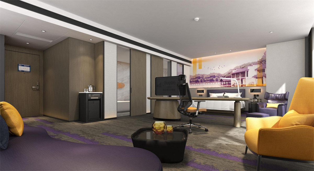 廣東佛山希爾頓歡朋四星級酒店裝修設(shè)計(jì)(圖12)