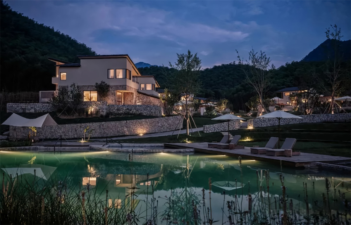 鄭州民宿裝修公司推薦野在山川民宿設(shè)計(jì)方案(圖2)