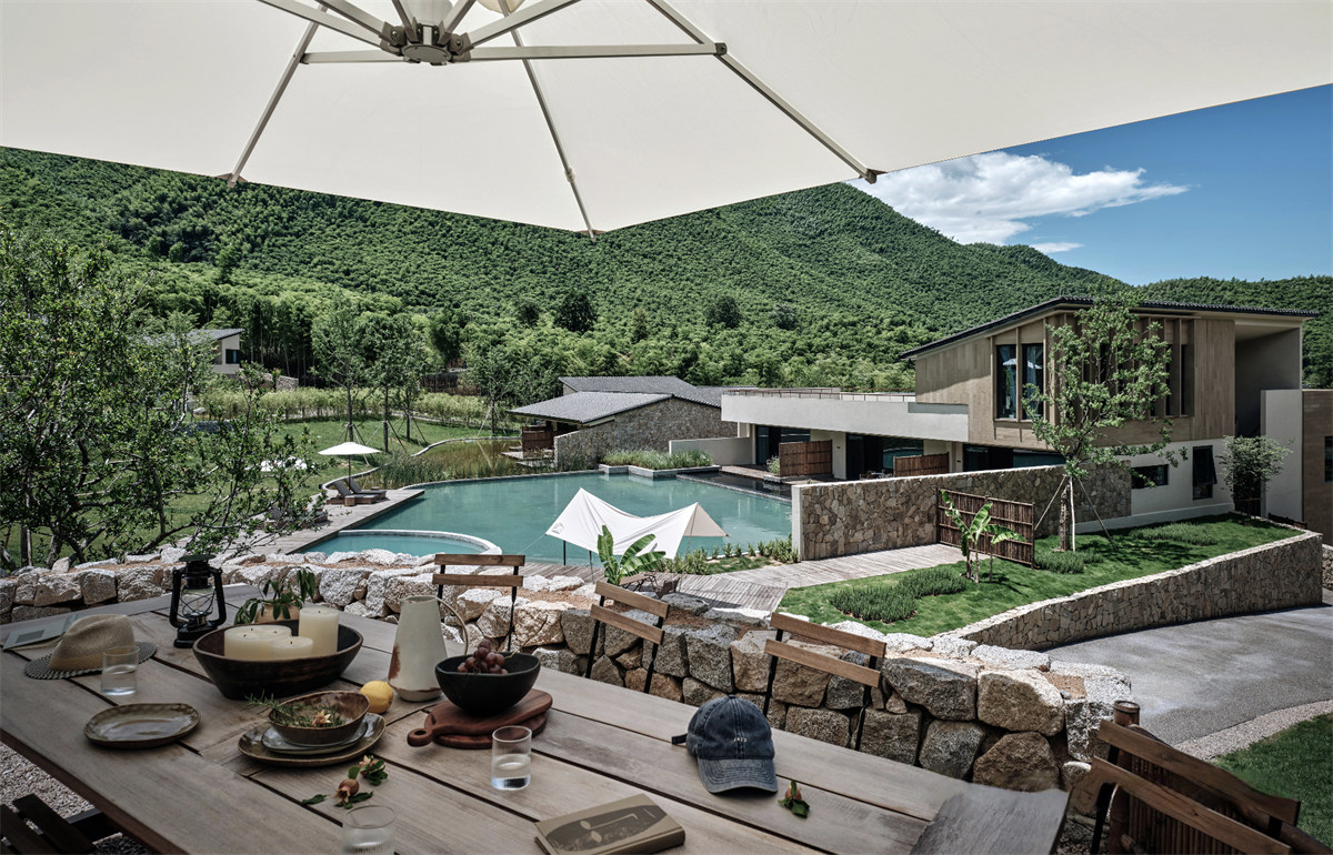 鄭州民宿裝修公司推薦野在山川民宿設(shè)計(jì)方案(圖13)