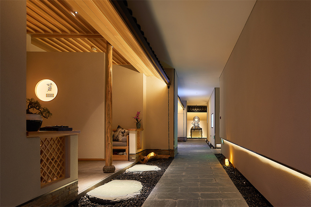 鄭州酒店裝修公司四季花城W酒店會(huì)所設(shè)計(jì)案例(圖11)