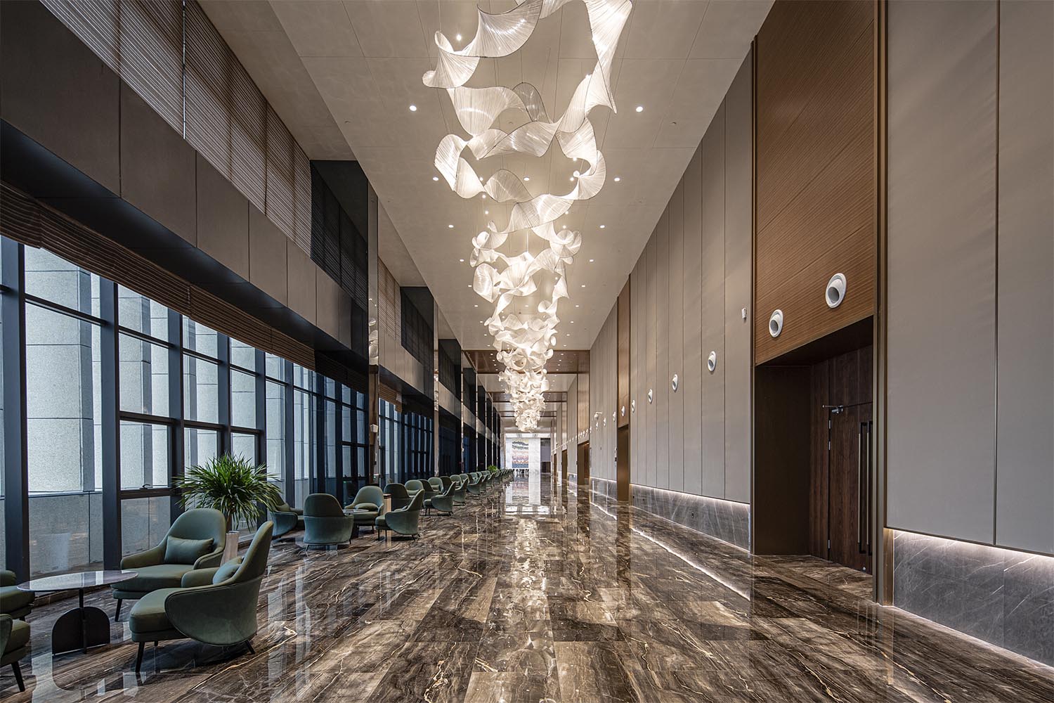 酒店設(shè)計(jì)公司國際酒店會議中心裝修案例(圖10)