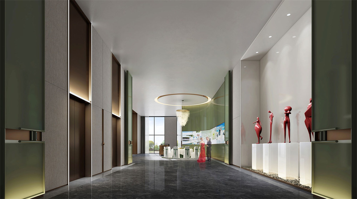 德陽(yáng)文悅花園四星級(jí)度假酒店裝修設(shè)計(jì)效果圖(圖4)