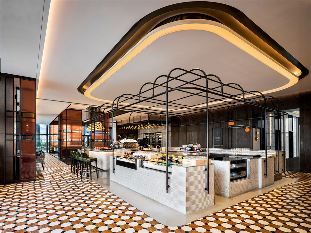 成都恒邦天府喜來登五星級(jí)酒店裝修設(shè)計(jì)案例(圖3)