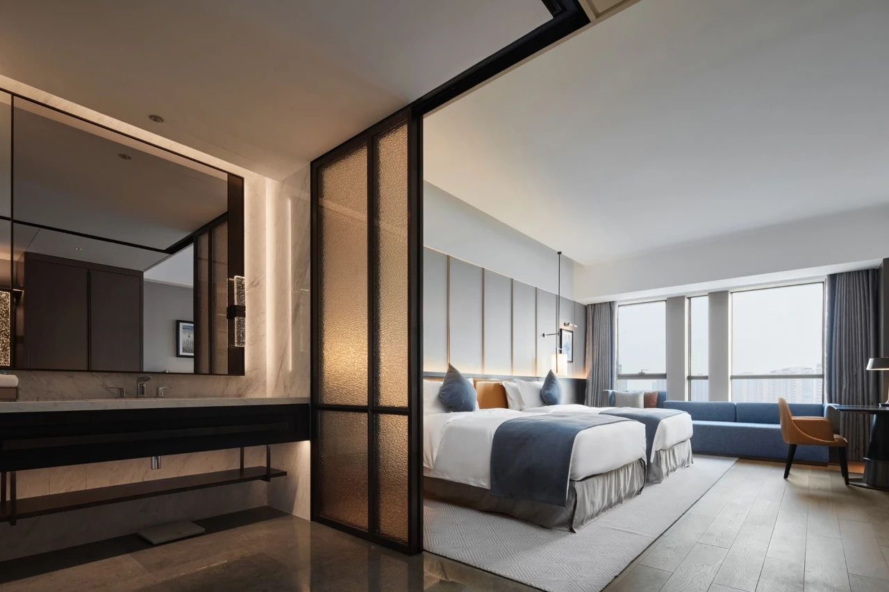 當(dāng)代藝術(shù)融合歷史  雄安新區(qū)溫德姆酒店裝修設(shè)計(圖9)