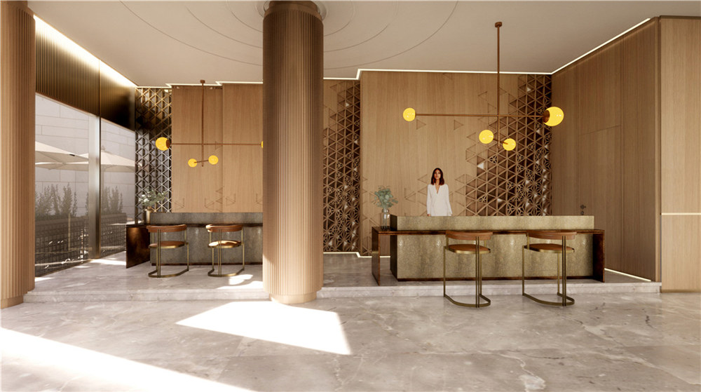 RICH HOTEL精品酒店大堂裝修設計方案