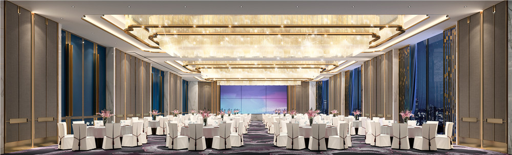 駐馬店平輿華鼎開元大酒店宴會廳裝修設(shè)計方案