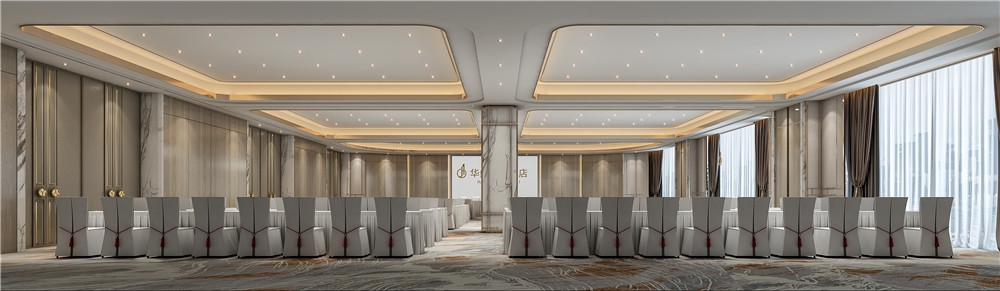 駐馬店華鼎開元五星級酒店多功能裝修設(shè)計效果圖