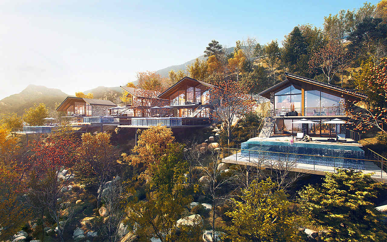 山東泰山度假酒店設(shè)計案例