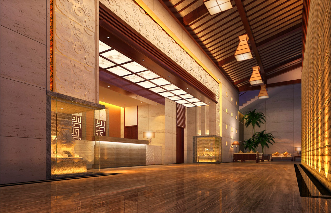 湖南溫泉度假酒店設(shè)計(jì)效果圖