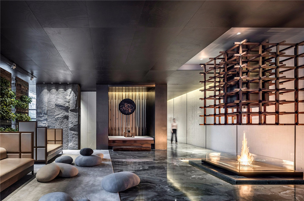 明谷行館新中式溫泉度假酒店裝修設(shè)計(jì)方案