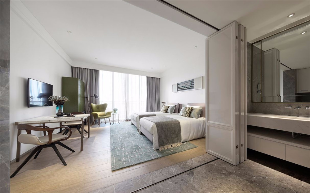 海南洛克灣度假酒店客房設計裝修方案