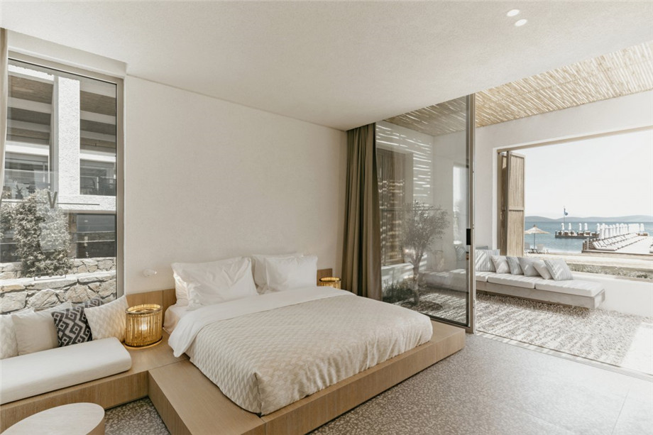 純白系高級簡約風(fēng)精品度假酒店裝修設(shè)計案例